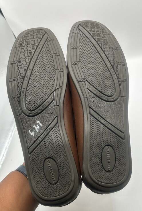 Florsheim Men's Brown Leather Penny Loafers Size 9 - Picture 4 of 5